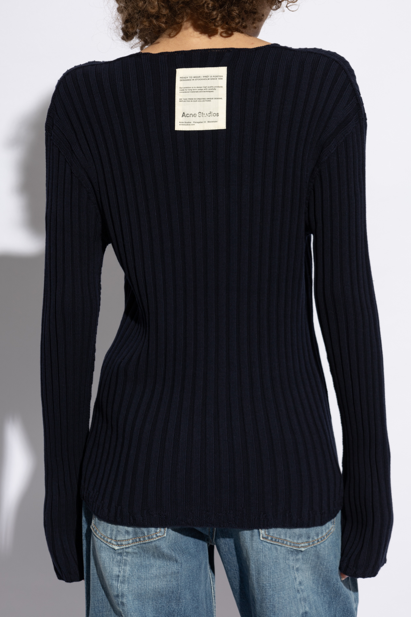Acne Studios Ribbed Sweater | Women's | Vitkac